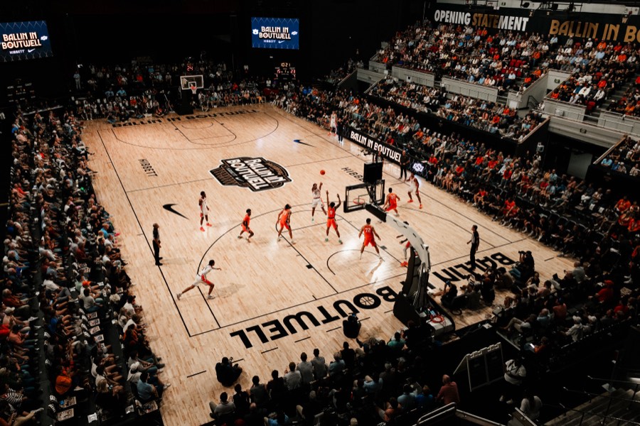 A packed house at Boutwell Auditorium.